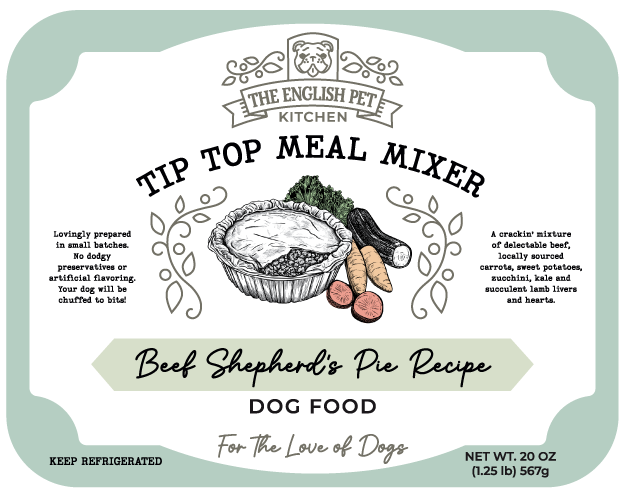 Beef Shepherds Pie Dog Food