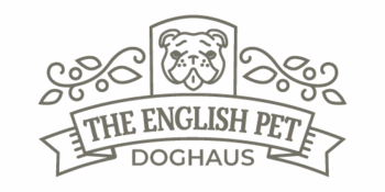 the english pet doghaus icon/logo
