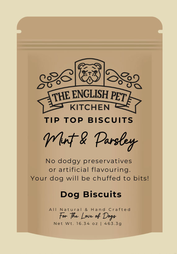 Tip Top Biscuit Images 768 x 1024 Tablet - Crispy Snaps Biscuit mint and parsley dog biscuits
